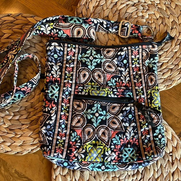 Vera Bradley Handbags - Vera Bradley Colorful Crossbody Bag with Intricate Patterns